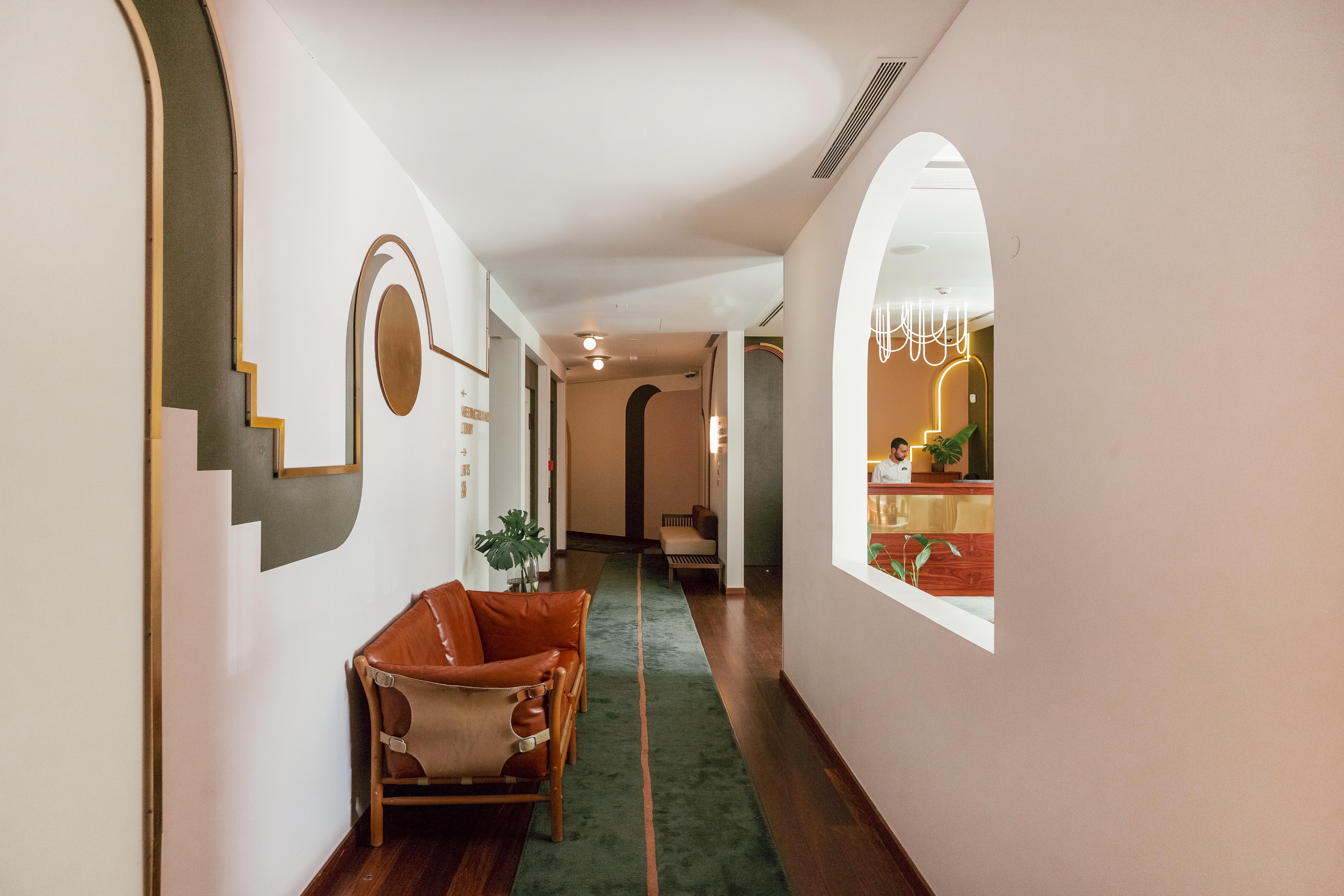 The Vintage Hotel & Spa Lisboa Kültér fotó Interior of the hotel